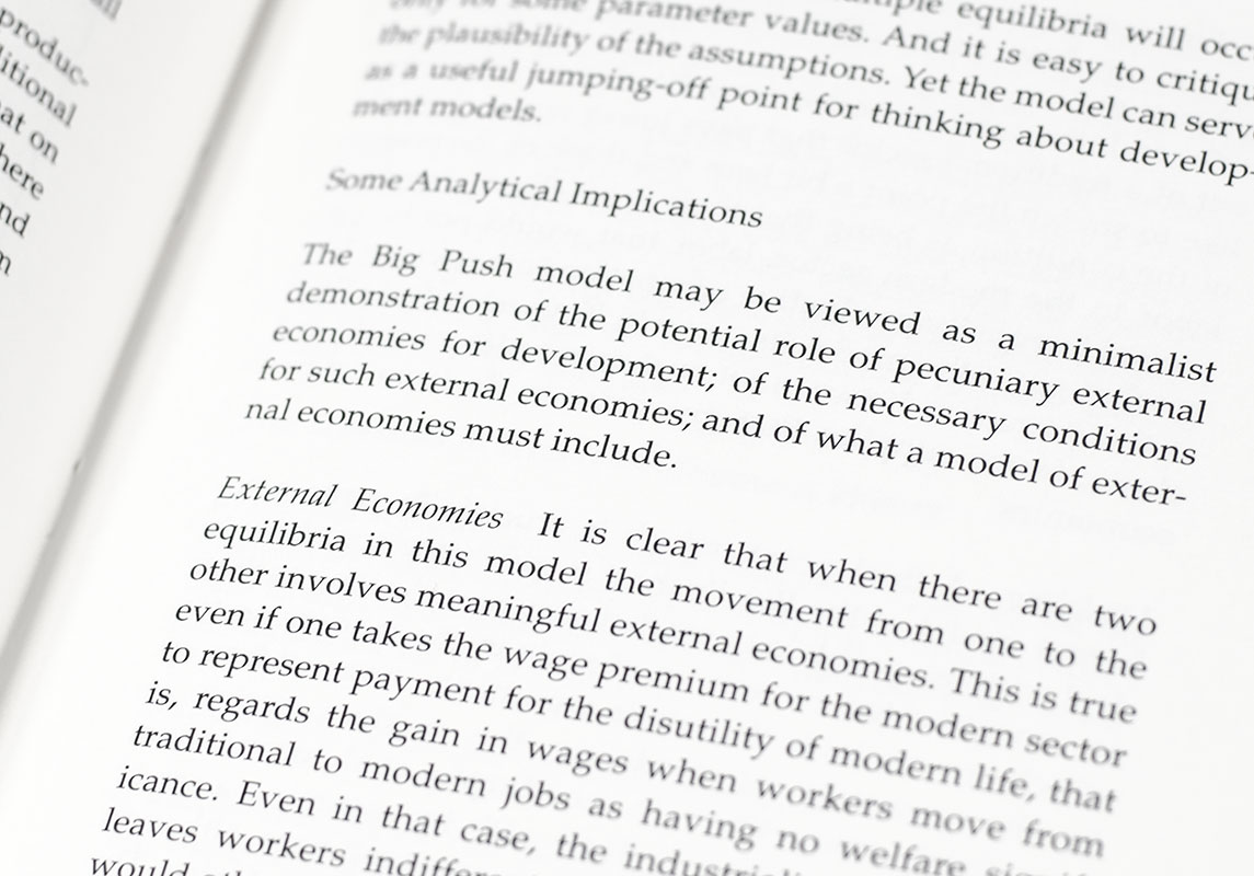 Development, Geography, and Economic Theory