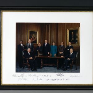 The Rehnquist Supreme Court Signed.
