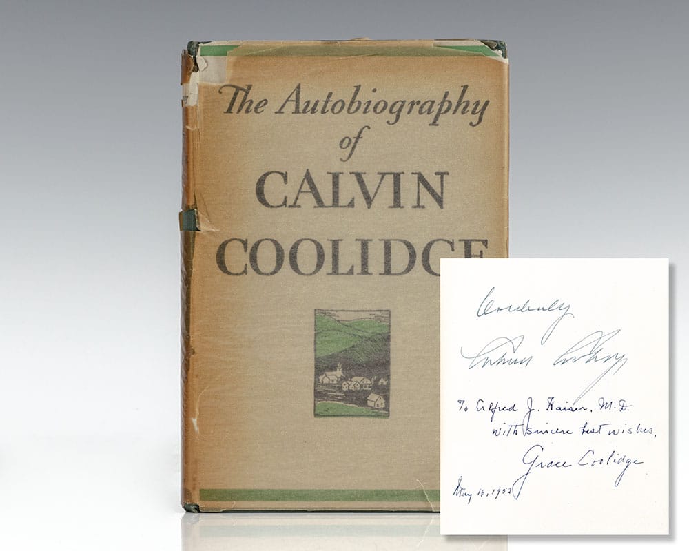 The Autobiography of Calvin Coolidge.