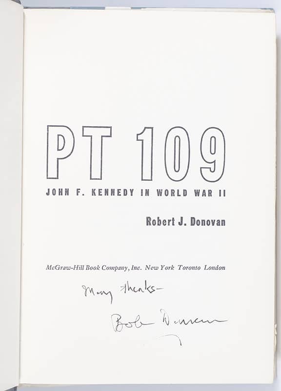 PT 109: John F. Kennedy in World War II