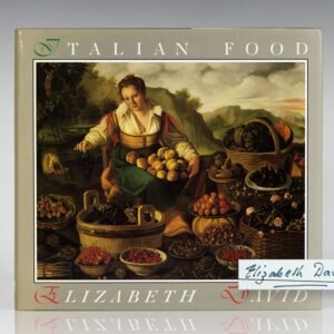 Italian Food Elizabeth David First Edition Signed