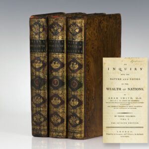 An Inquiry into the Nature and Causes of the Wealth of Nations.