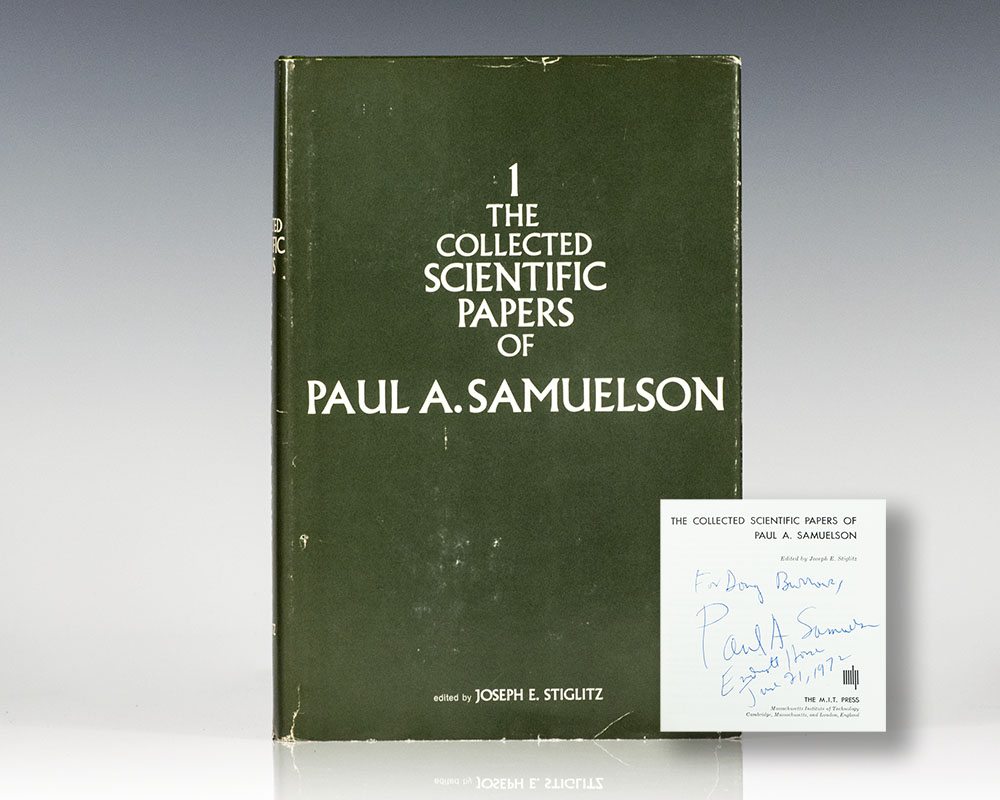 The Collected Scientific Papers of Paul A. Samuelson. Volumes I.