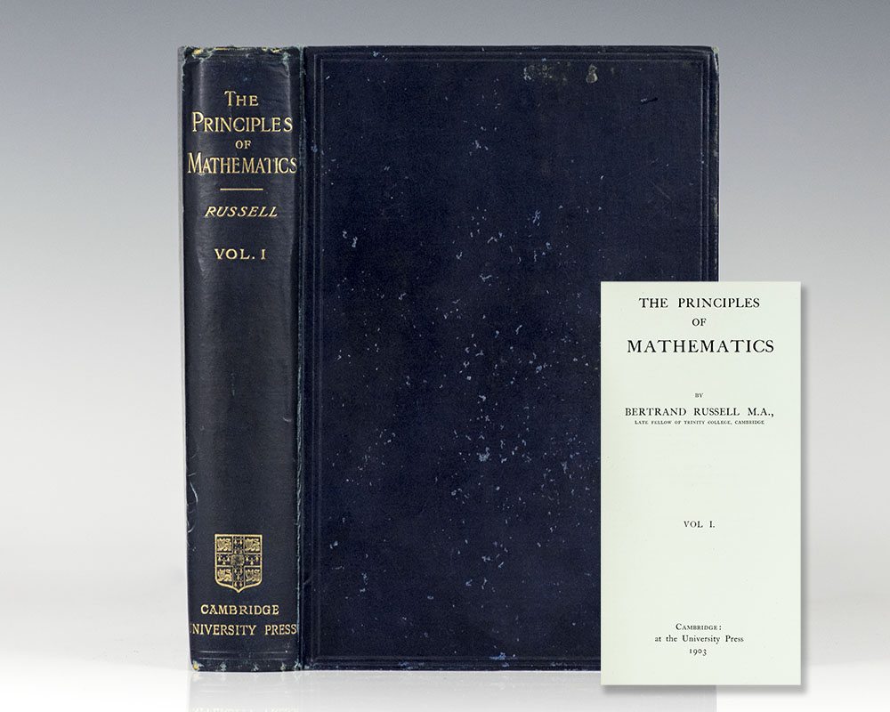 The Principles of Mathematics. Volume 1.