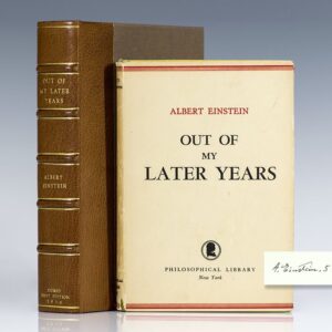 Out of My Later Years