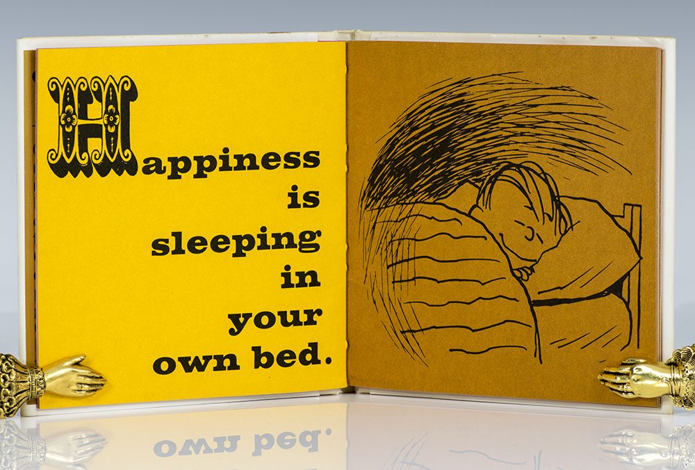 Happiness is a Warm Puppy.