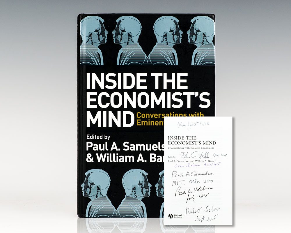 Inside the Economist’s Mind: Conversations with Eminent Economists.