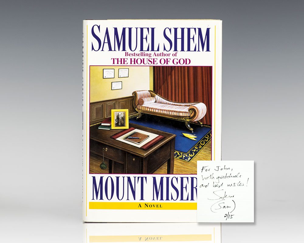 Mount Misery: A Novel.
