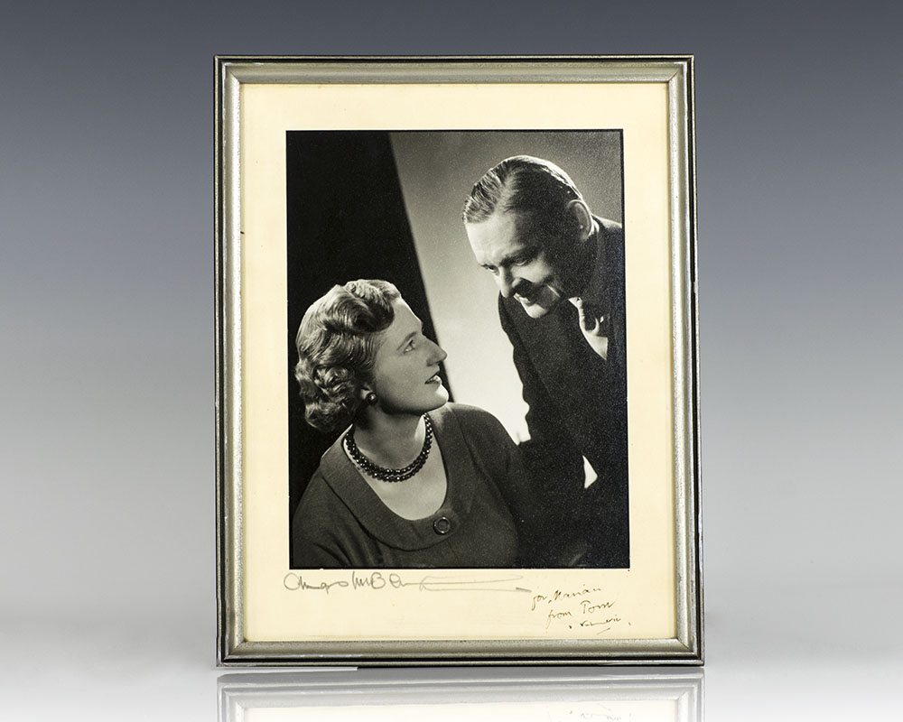 T.S. Eliot Signed Photograph.