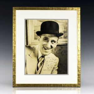 Jimmy Durante Signed Photograph.