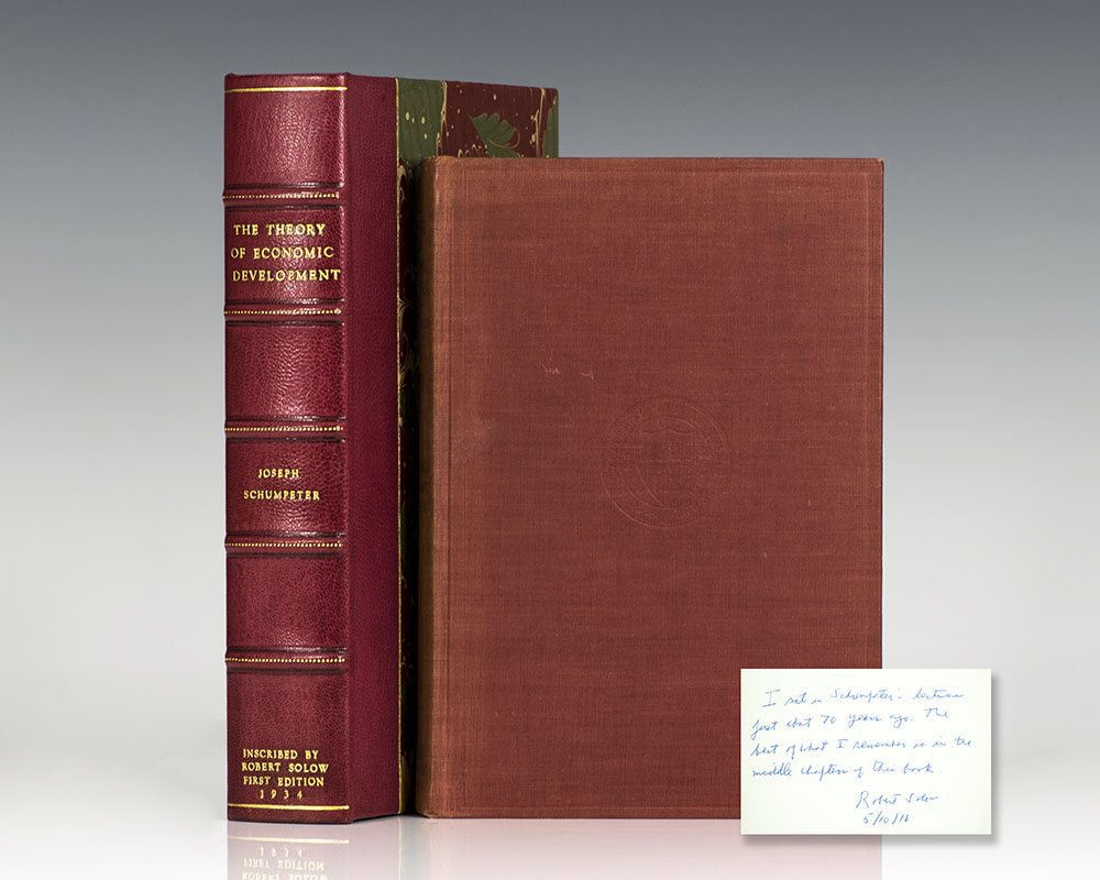 The Theory of Economic Development: An Inquiry into Profits, Capital, Credit, Interest, and the Business Cycle.