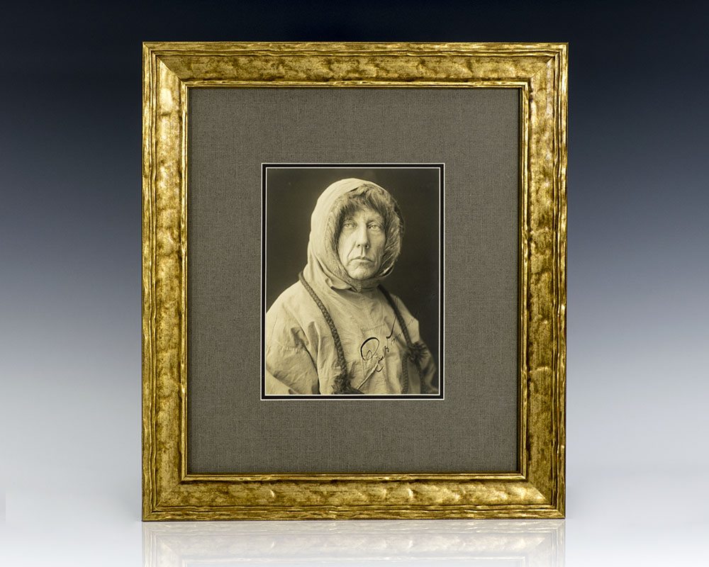Roald Amundsen Signed Photograph.