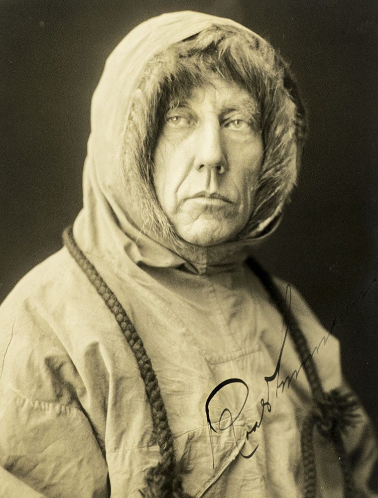 Roald Amundsen Signed Photograph.
