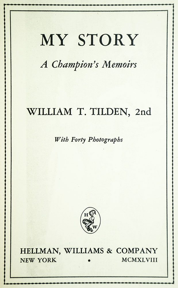 My Story: A Champion's Memoirs.