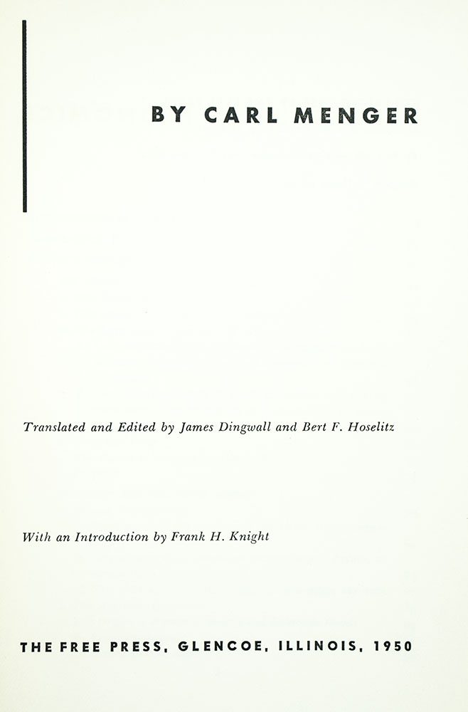 Principles of Economics.