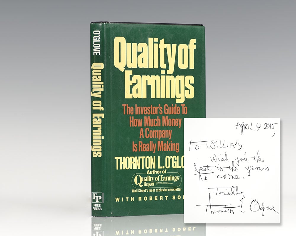 Quality of Earnings.