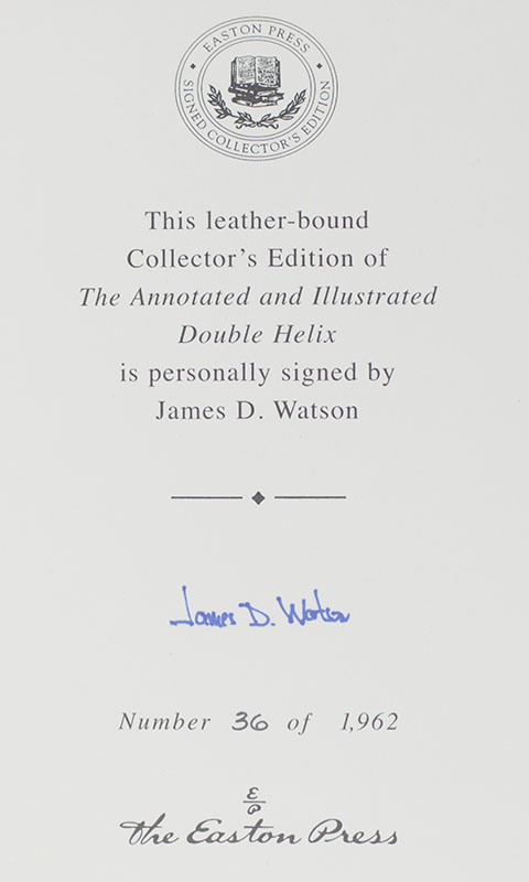 The Annotated and Illustrated Double Helix