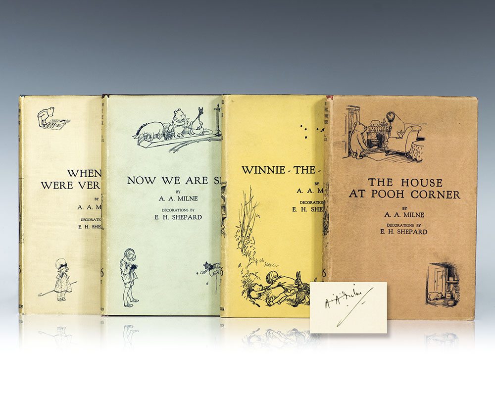 When We Were Very Young. WITH: Winnie-The-Pooh. WITH: Now We Are Six. WITH: The House At Pooh Corner. With Decorations by Ernest H. Shepard.