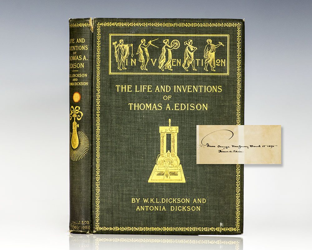 Life and Inventions of Thomas Alva Edison.