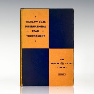 Book of the Warsaw 1935 International Chess Team Tournament.