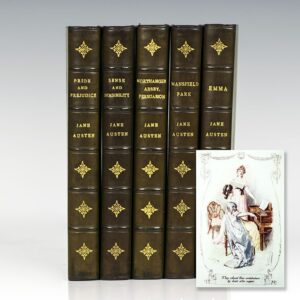 The Works of Jane Austen (Pride and Prejudice, Sense and Sensibility, Northanger Abbey, Persuasion, Mansfield Park, and Emma).