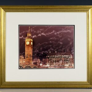 Big Ben Tower Signed Photograph of British Prime Ministers.