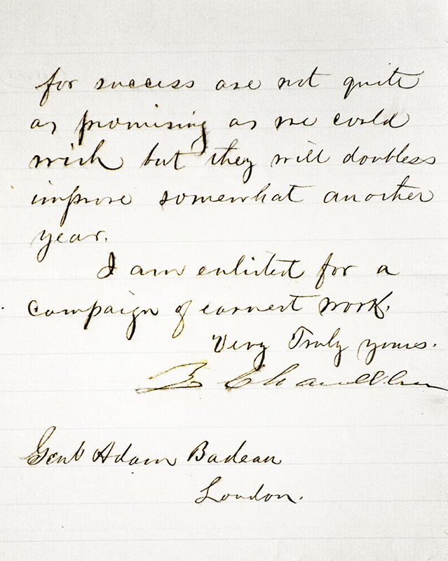 Collection of documents signed by President Grant and eight members of his administration.