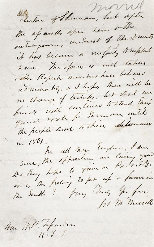 Collection of documents signed by President Grant and eight members of his administration.