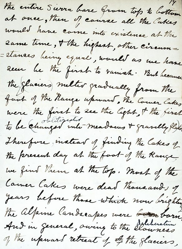 The Writings of John Muir: The Manuscript Edition.