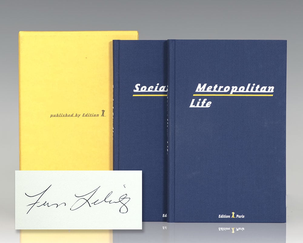 Metropolitan Life and Social Studies