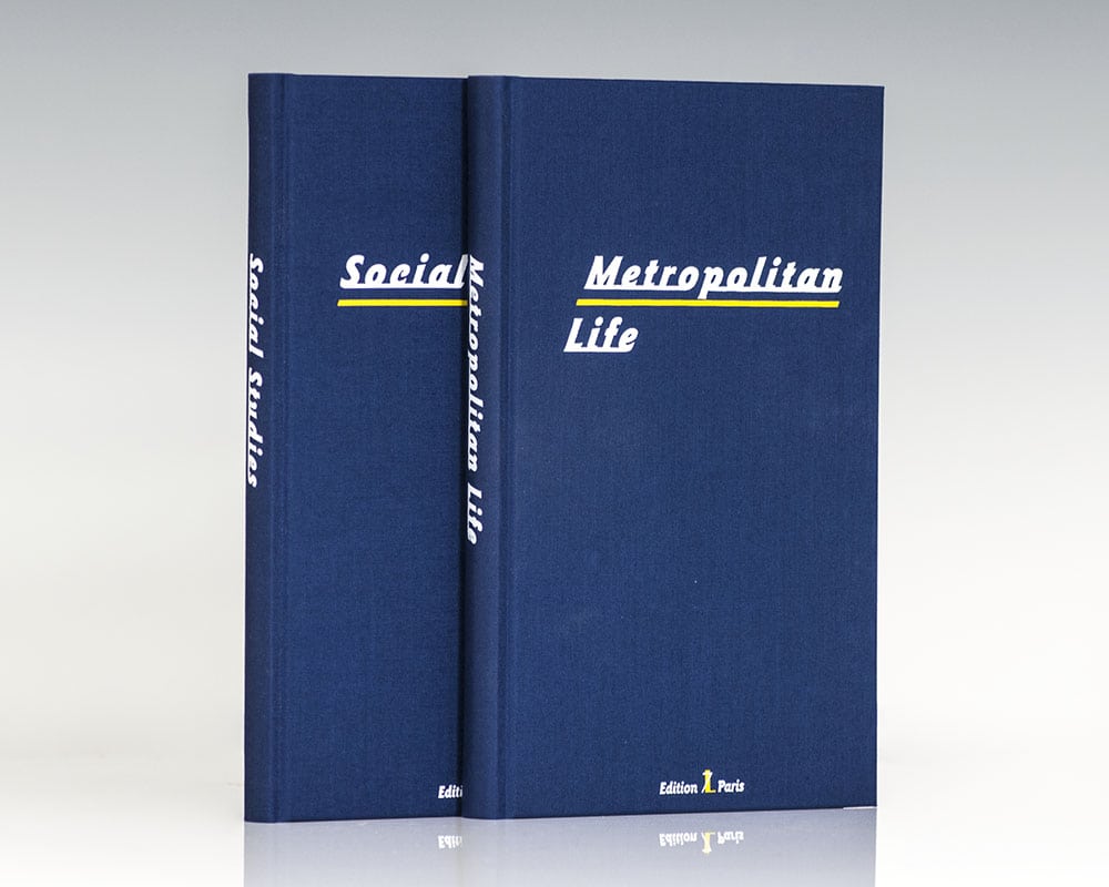 Metropolitan Life and Social Studies