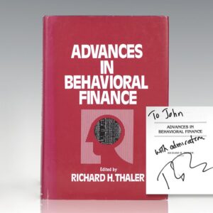 Advance in Behavioral Finance