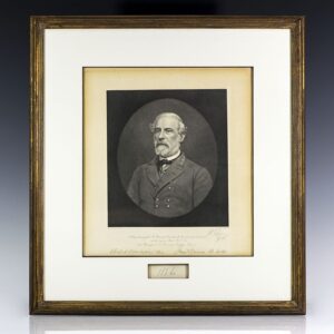 Robert E. Lee Autograph.