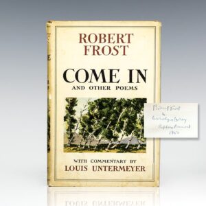 Come In and Other Poems.