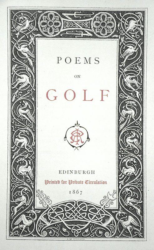 Poems on Golf
