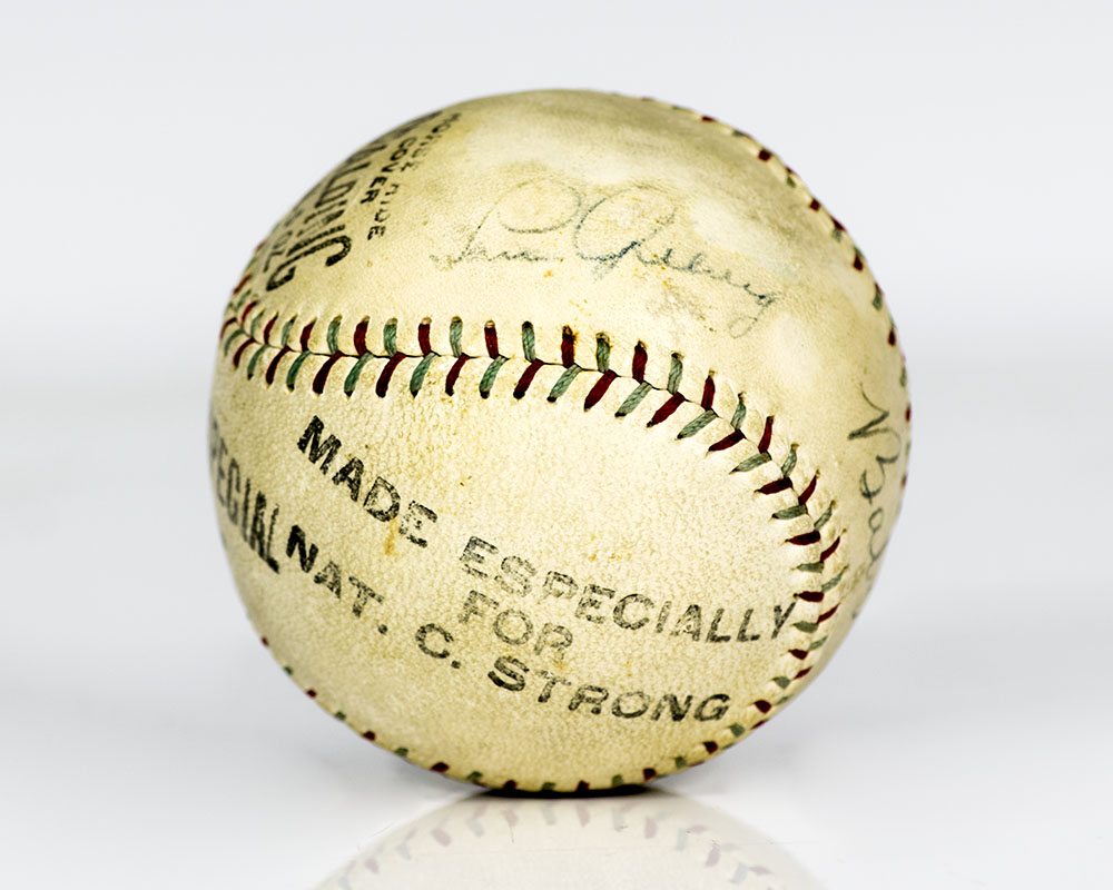 Babe Ruth Autographed Baseball