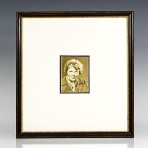 Amelia Earhart Photograph Signed.