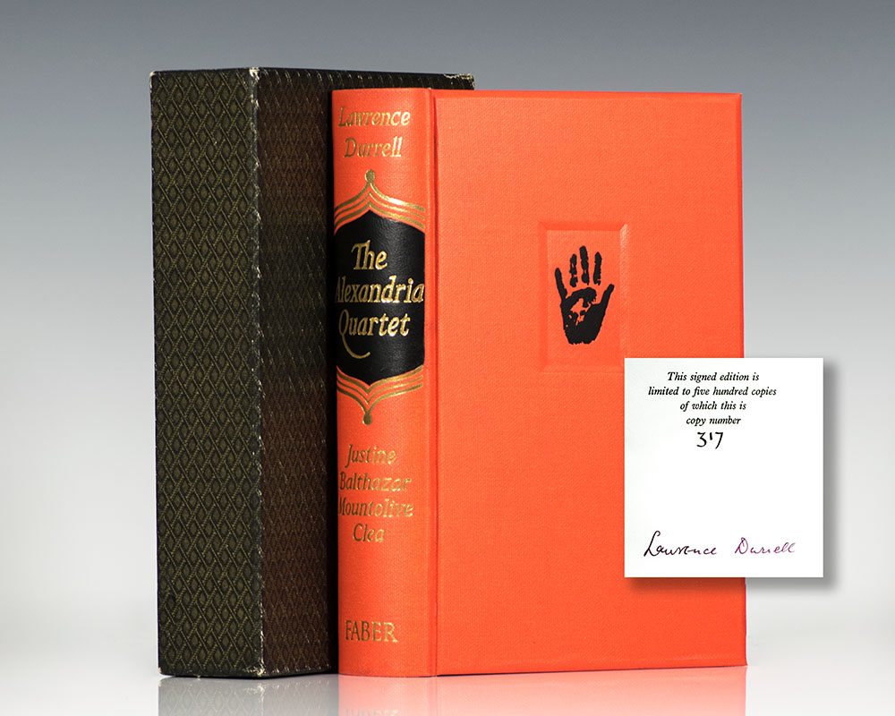 The Alexandria Quartet. Justine, Balthazar, Mountolive, Clea.