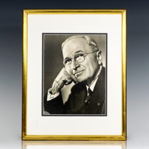 Harry Truman Signed Photograph.