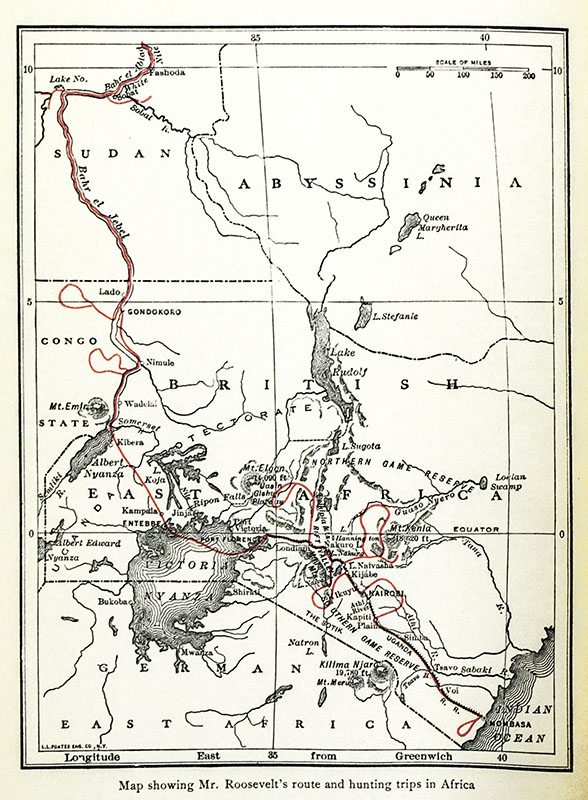 African Game Trails. An Account of the African Wanderings of an American Hunter-Naturalist