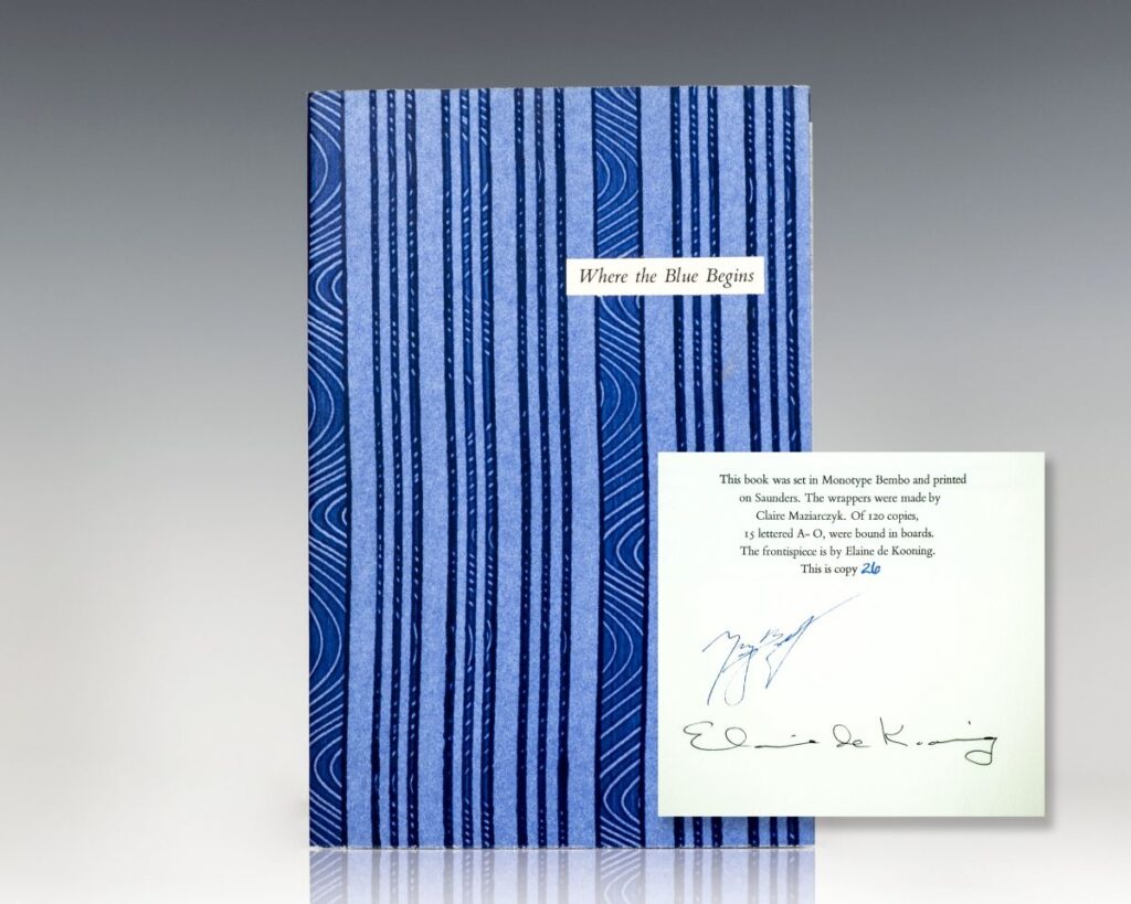 Where the Blue Begins.