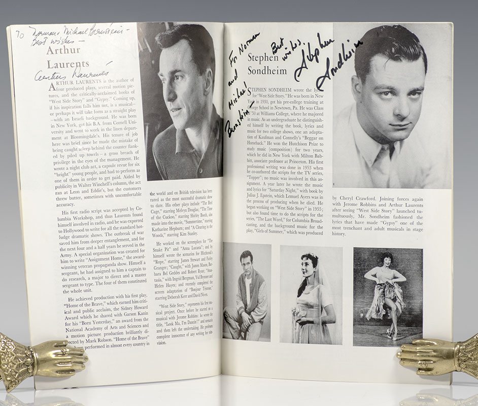 Original West Side Story 1959 Road Program