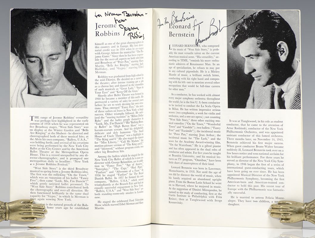 Original West Side Story 1959 Road Program