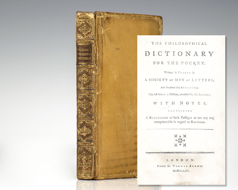 The Philosophical Dictionary For The Pocket.