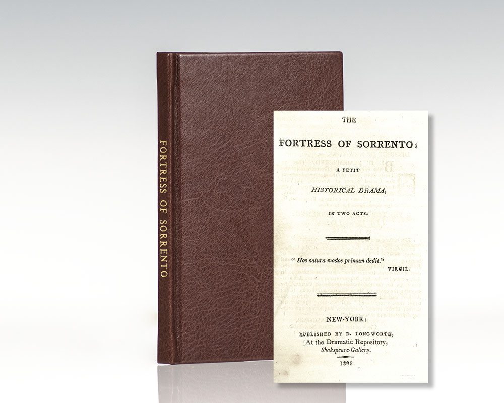 The Fortress of Sorrento: A Petit Historical Drama, in Two Acts