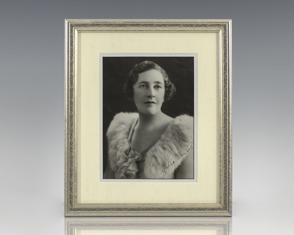 Agatha Christie Signed Photograph.