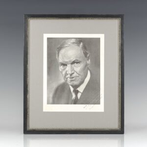 Clarence Darrow Signed Photograph.