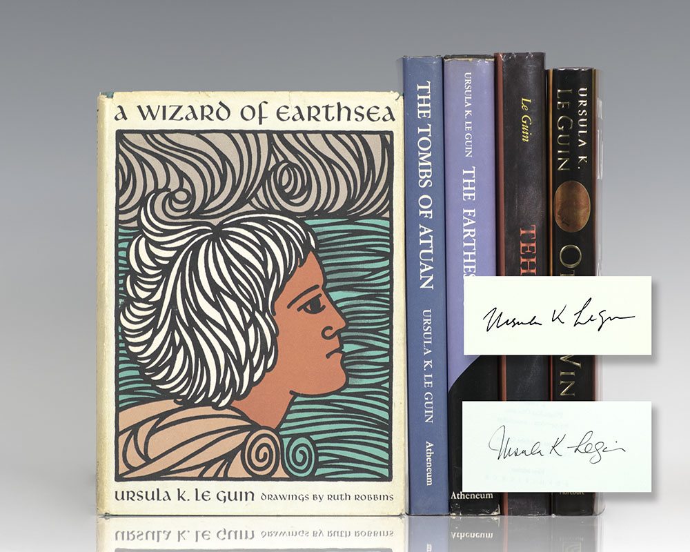 The Wizard of Earthsea, The Tombs of Atuan, The Farthest Shore, Tehanu and The Other Wind.