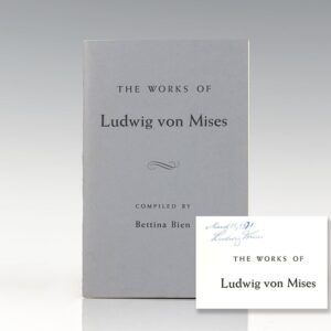 Ludwig von Mises