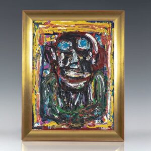 Self Portrait by Charles Bukowski.